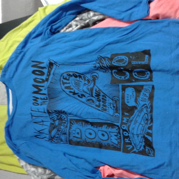 4 pack size 6-7 Spotted zebra t-shirts - Picture 2 of 5